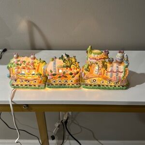 Light up Easter train